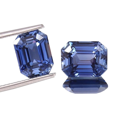 Blue Sapphire Pair
